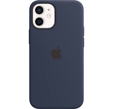 Apple iPhone 12 Mini Silicone Case with MagSafe - Deep Navy