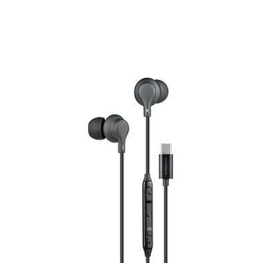 Powerology USB-C In-Ear Stereo Earphones with Intuitive I...