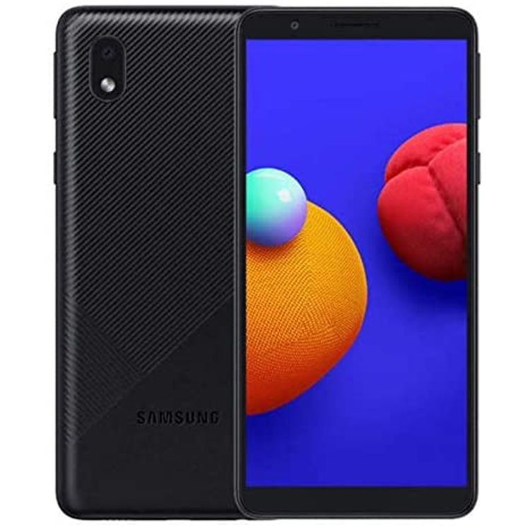 Samsung Galaxy A01 Core 4G LTE Smartphone Dual Sim ( SM-A013F/D ) 5.3" inch Display 1GB RAM / 16GB R0M Storage, Mediatek MT6739 Processor, 5MP Front & 8MP Rear Camera, 3000 mAh Battery Android Mobile Phone - Black
