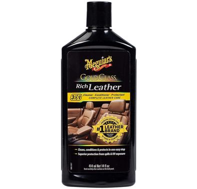 Meguiar’s Gold Class Rich Leather Lotion, Lotion, 414ml