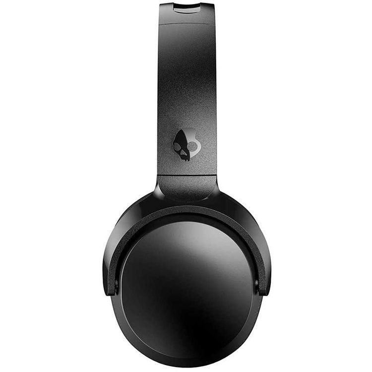  سكل كاندي ريف سماعات رأس لاسلكية على الأذن ، التحكم في المكالمات والمسار ، عمر بطارية يصل إلى 12 ساعة ، عصابة رأس فائقة التحمل ، سماعة رأس بلوتوث سريعة الشحن مع مساعد تنشيط - أسود