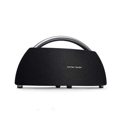 Harman Kardon GOPLAYMINI-BK Mini Portable Bluetooth Speaker | Wireless Bluetooth streaming | Dual Microphone Conferencing System - Black