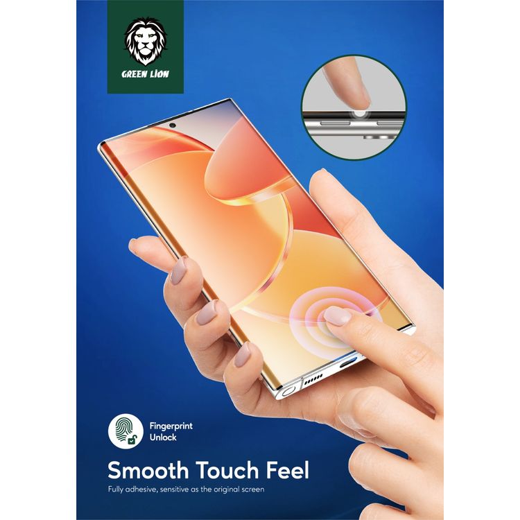 Green Lion 3D UV Glass High Definition Full Glue Glass - Samsung S23 Ultra - Clear