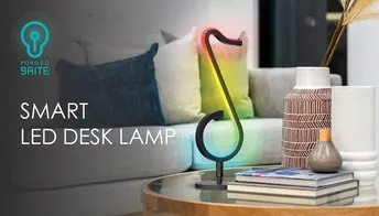 Porodo RGB Smart LED Desk Lamp in UAE | WiFi Connectivity - Black Color |  (PDBRTKDL)