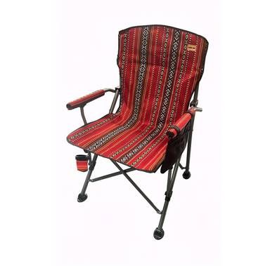 Green Lion Heritage Foldable Chair with Cup Holder, 600D ...