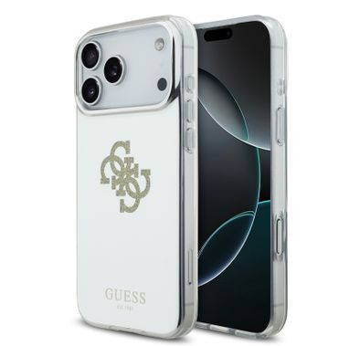 تخمين MagSage غلاف للكمبيوتر الشخصي و TPU مع شعار كبير براق 4G لهاتف iPhone 17 Pro، بتصميم نحيف وخفيف الوزن، قبضة مريحة، تغليف مستدام، سهل التركيب، حماية من السقوط - ذهبي