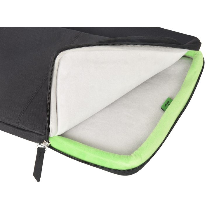 Green Lion Sleeve Laptop Handbag - Black