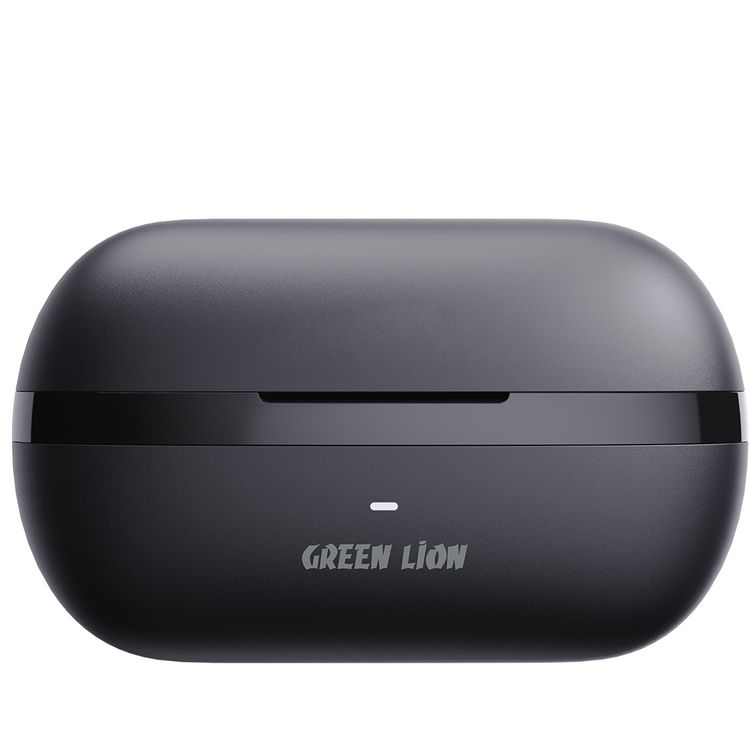 Green Lion Kaprun True Wireless Earbuds with Environmental Noise Cancellation, Up to 7 Hours of Playtime, 5.3 Bluetooth Version, IPX4 Waterproof, In-Ear Design - Black