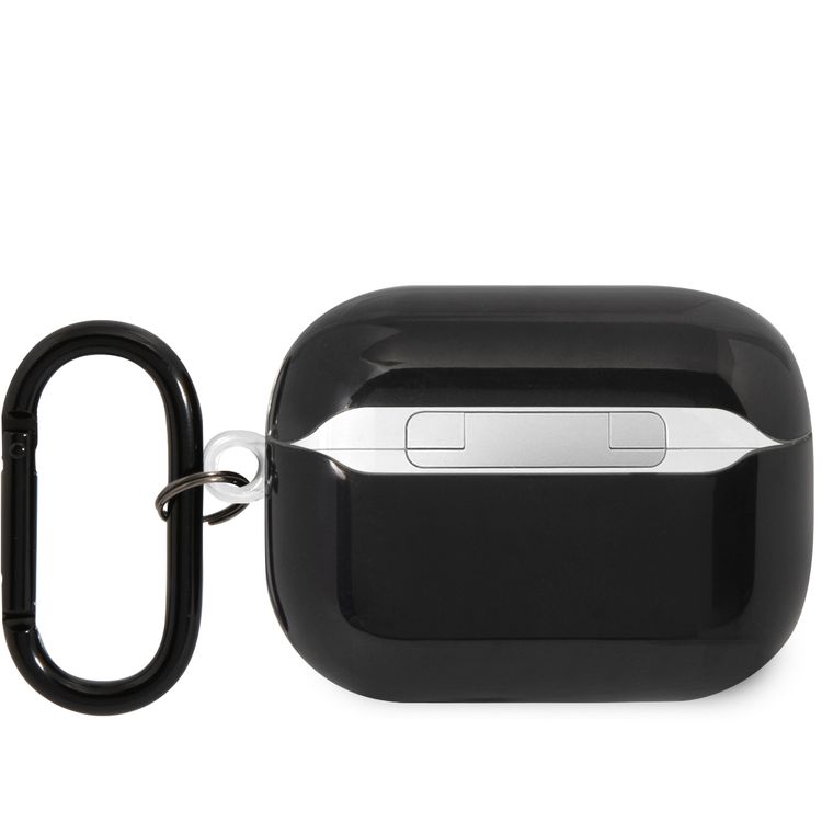 BMW M Collection Airpods Pro Case with Tricolor Stripes, Scratch Resistant, Shock and Impact Protections, Easy to Install, Snap-on Design, Fingerprint Resistant Surface - Black
