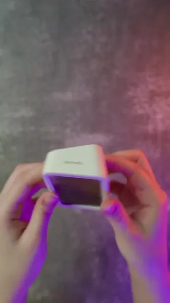 Porodo Lifestyle Smart Clock with Wi-Fi, Ambience & Brightness Sensors (PD-LSTHSR-WH)