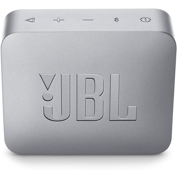JBL GO 2 مكبر صوت بلوتوث لاسلكي محمول ، 5 ساعات تشغيل ، خاصية IP67 مقاومة للماء ، مكبر صوت مدمج لإلغاء الضوضاء ، دفق بلوتوث لاسلكي ، إدخال كابل الصوت
