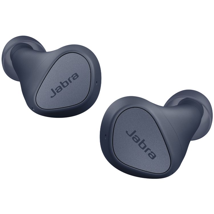 Jabra Elite 3 True Wireless Earbuds ELITE3-NBL Elite 3 offers unique noise isolation whilst providing on demand external noise pickup with HearThrough technology - Navy Blue