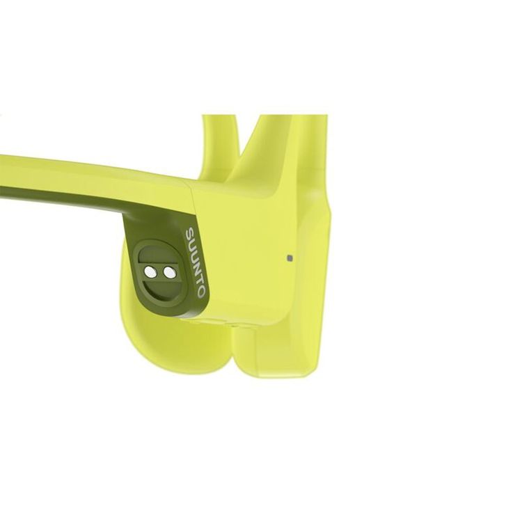 Suunto Sonic Open-Ear Conduction Sports Headphones, Up to 10 Hours Battery Life, 10 m Bluetooth Range, Dual Device Connection, 60 Minutes Charging Time, Easy & Comfortable Wear - Lime