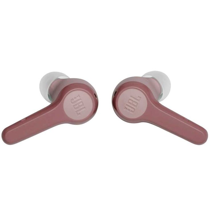 JBL T215 TWS True Wireless In-Ear Earbuds, Pure Bass Sound, Bluetooth Headphones 25H Battery , Dual Connect, Compatible with Android and iOS - Pink