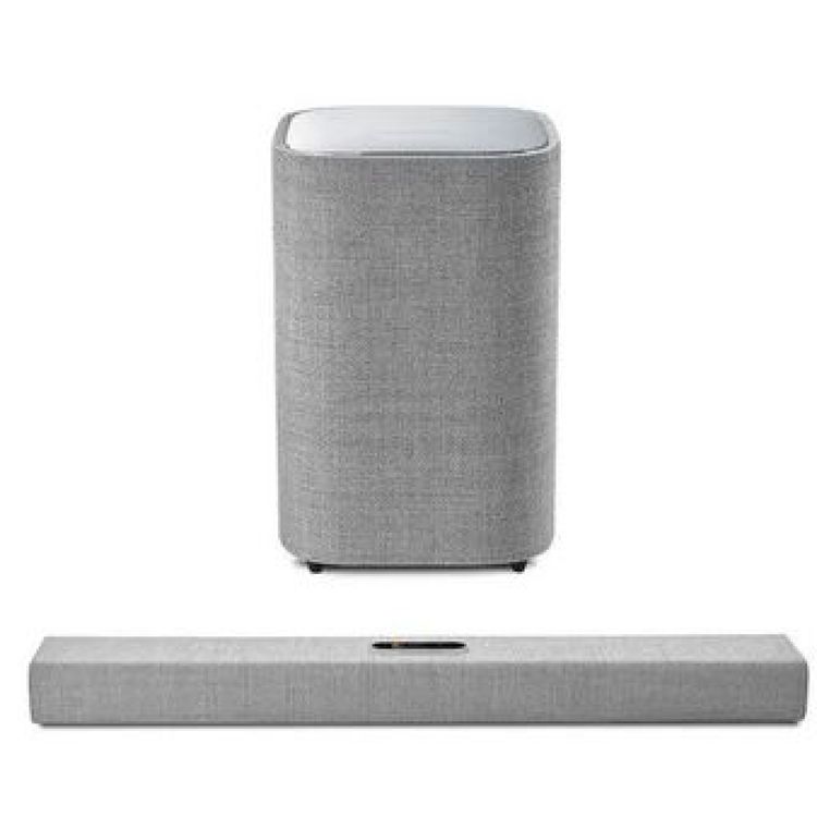 Harman Kardon Citation Multi Beam 700 Compact Soundbar with Citation Wireless Subwoofer Deep Bass