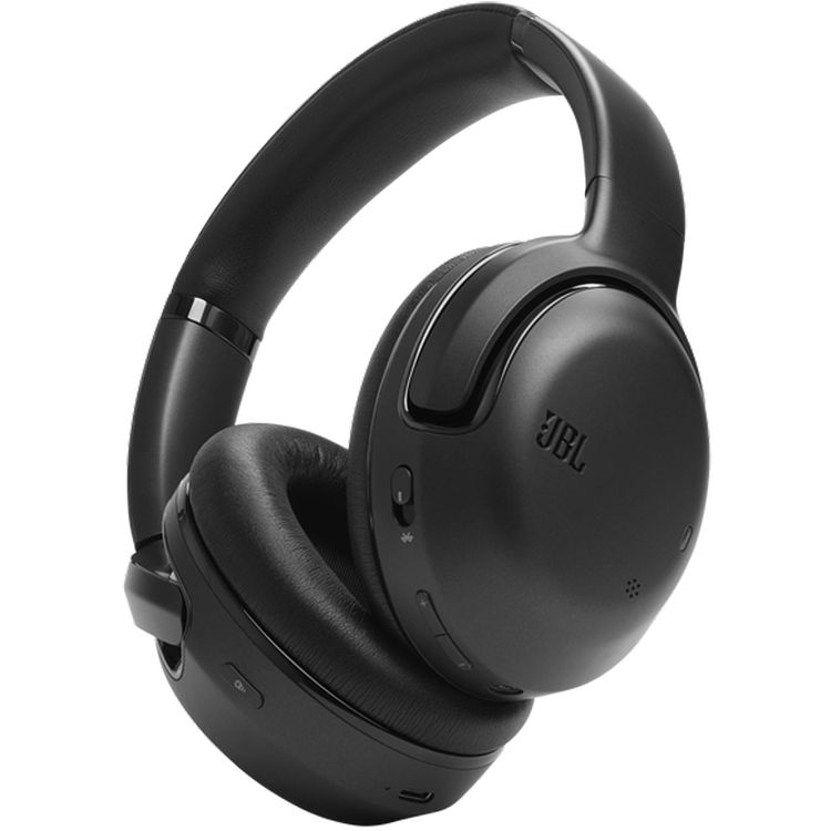 JBL Tour One M2 Wireless Over-Ear Headphones with Dynamic EQ at Low Volume, Impressive JBL Spatial Sound, True Adaptive Noise Cancelling - Black