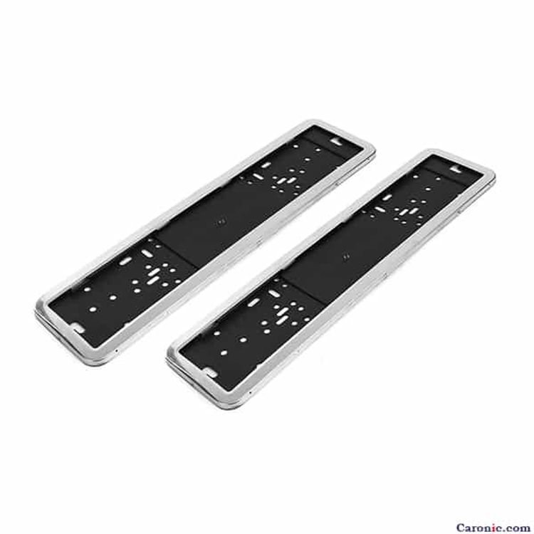 Car License Plate Frame Holder – Big Chrome