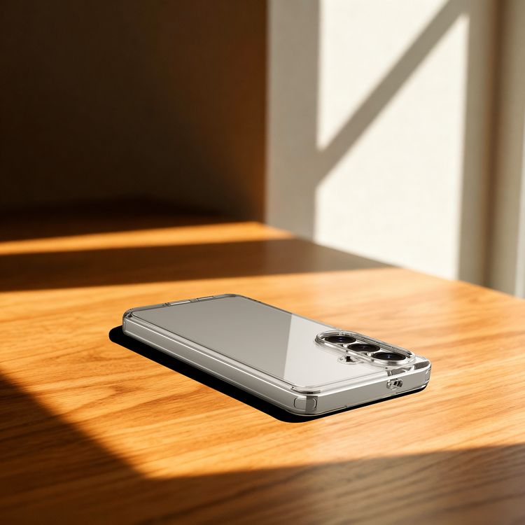 Levelo Clara Clear Case for Samsung S26 Plus, Raised Camera Edges, Scratch Resistance, Precision Fit, Shock-Resistant Bumper - Clear