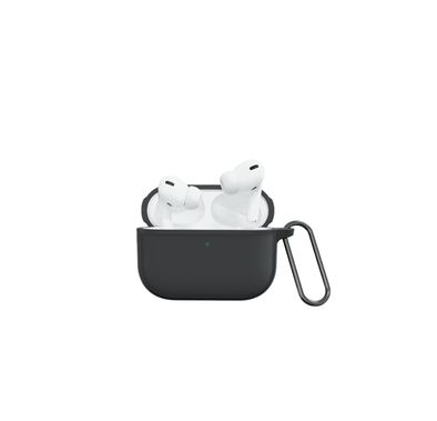 Green Lion Berlin Series Hybrid PC & TPU Protective Case for AirPods 3, Drop Protection, Scratch-Resistant, Wireless Charging Compatible, Carabiner Clip Included, 360° Full Protection, Protective Bumper Design - Black