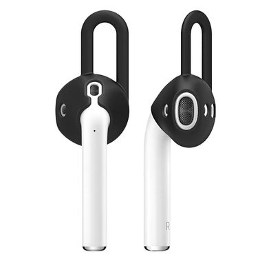 Elago Silicone Earpad For Apple AirPods 1/2 Generation, Two Sizes, Premium Silicone, Suitable for Jogging, Cycling, Gym and Other Fitness Activities