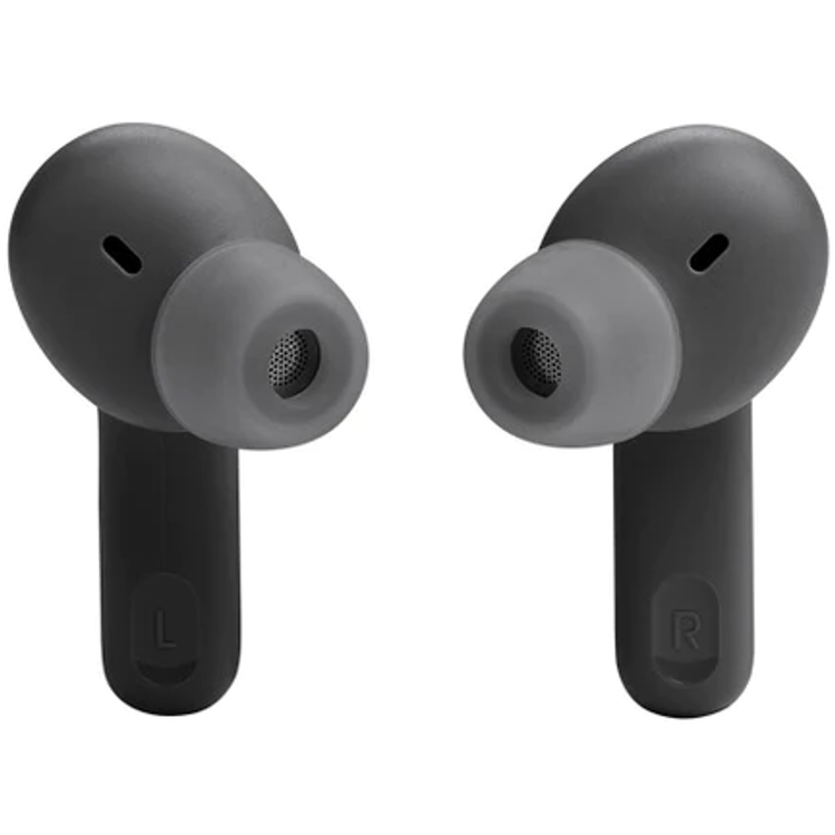 JBL Tune Beam True Wireless Earbuds In-Ear with Mic, Water & Dust Resistant, Bluetooth 5.3, Ambient Aware & Talk Thru, Multi-Point Connection, Active Noise Cancelling, Touch Control, Fast Charge - Black 