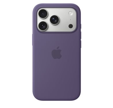 Apple iPhone 17 Pro Silicone Case with MagSafe, Anti-Scratch, Drop Protection, Soft Microfiber Lining, Built-in Powerful Magnets - Purple Fog