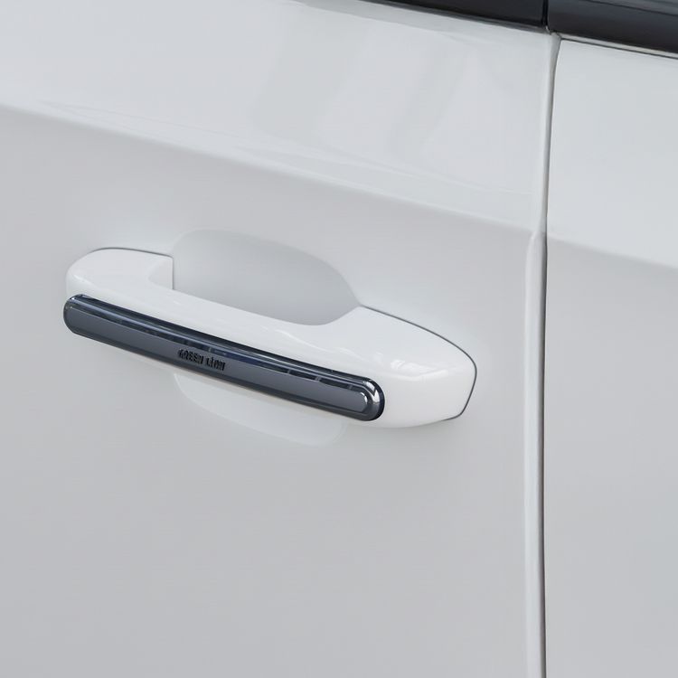 حماية باب السيارة والمرايا من Green Lion مع مجموعة من 4 شرائط، بقبضة لاصقة قوية، ملائمة ومرنة للأحجام العالمية، مقاومة للصدمات، مقاومة للطقس، حماية من الخدوش، ملائمة ومرنة للأحجام العالمية - باللون الأسود