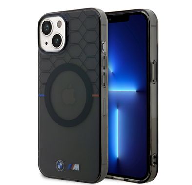 BMW Magsafe Case with M Pattern Design for iPhone 15 Plus