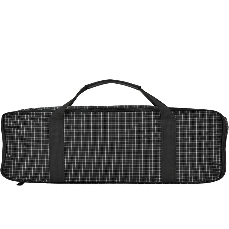 طقم طهي بورودو مع موقد مزدوج طاولة تخييم بلهب قابل للتعديل، إشعال كهربائي، محمول وسهل الحمل، تنظيف سهل بالمسح، طول خرطوم الغاز 65 سم، تصميم متعدد الوظائف - أسود