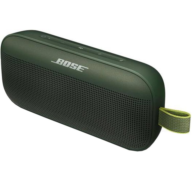 Bose SoundLink Flex Bluetooth Portable Speaker with Built-in Microphone, Up to 12 Hours Battery Life, USB-C Charging Port, IP67 Waterproof, Bluetooth & USB Connectivity - Cypress Green