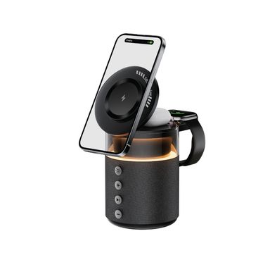 Green Lion 5-in-1 Wireless Charger with 1800mAh Battery C...