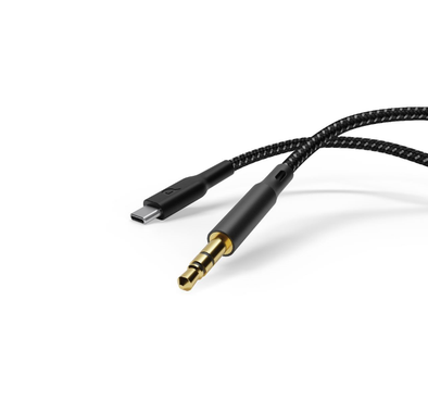 Powerology Braided AUX to Type-C Audio Cable