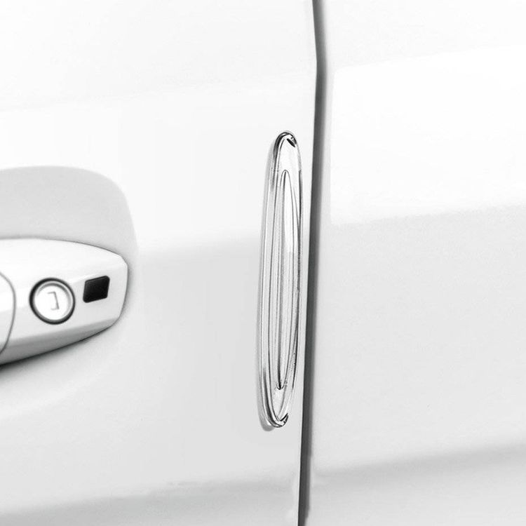 Car Door Protector Rubber Bumper Stickers - Clear
