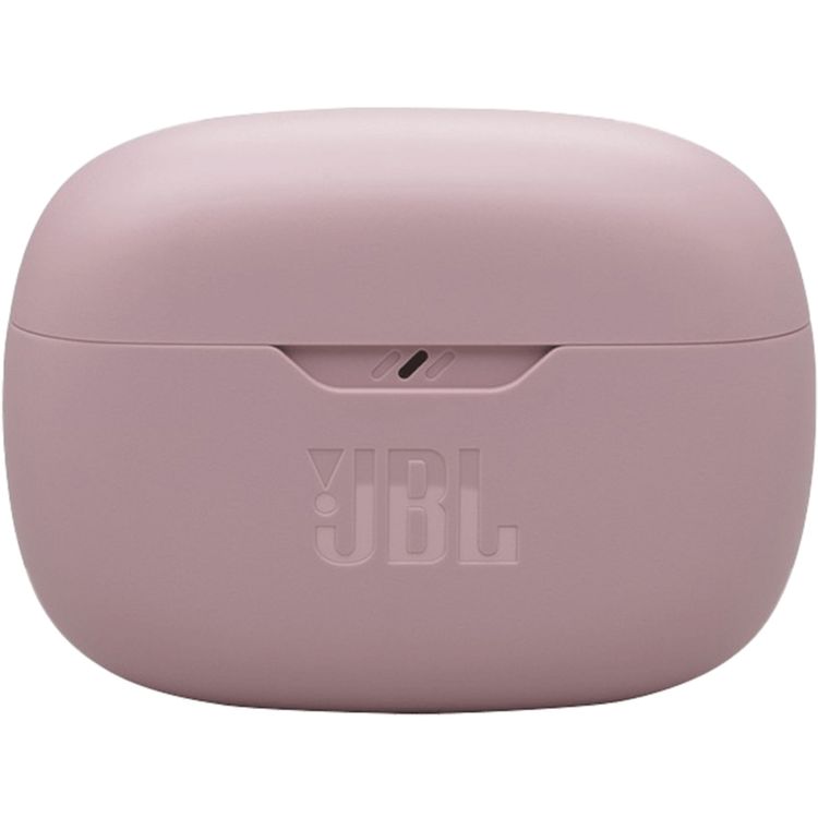 JBL Wave Beam2 True Wireless Earbuds with ANC & Smart Ambient, Water & Dust Resistant, Seamless Bluetooth Pairing, Speed Charging, 40 Hours Battery Life, 4 Microphones, JBL Pure Bass Sound - Pink