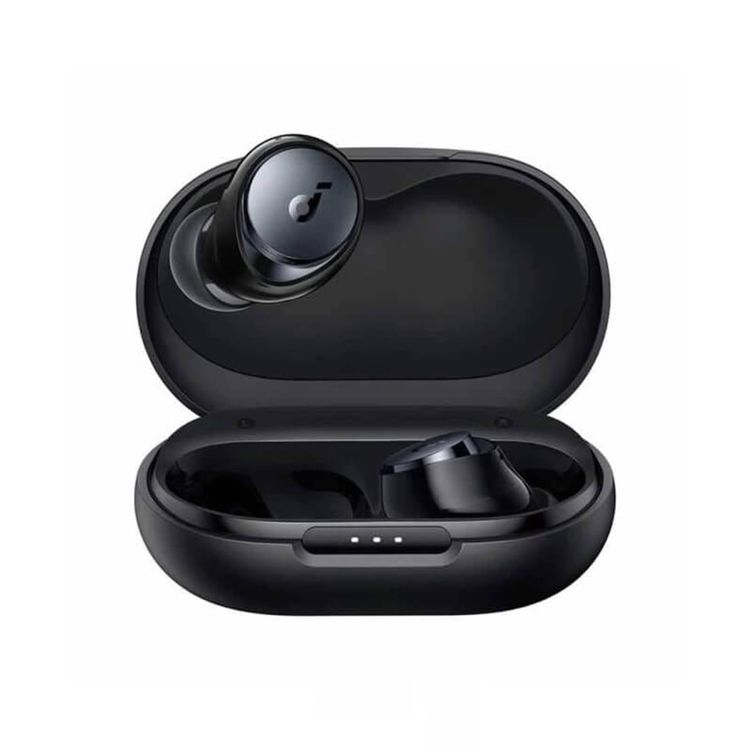 Soundcore Space A40 Active Noise Canceling Earbuds, Up to 50 Hours Battery Life, 10 mm Diameter Speaker, USB Type-C Charging Case Connection, Active Noise Canceling, Recommended for Calls, Commute, and Travel - Black