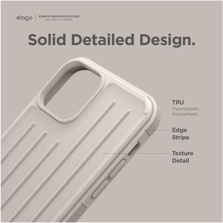 Elago Armor Case for iPhone 12 Pro (6.1") - Stone