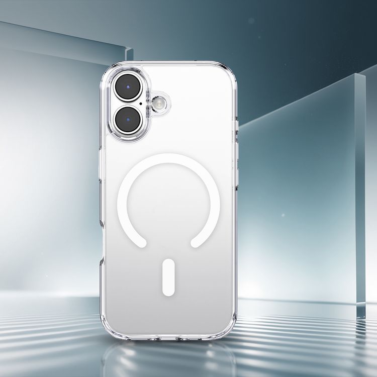 Levelo Clara Clear Case with MagSafe Compatibility for iPhone 17, Enhanced Camera & Screen Protection, Precision Fit, Shock-Resistant Bumper, Ever-Clear Technology, Drop-Tested - Transparent