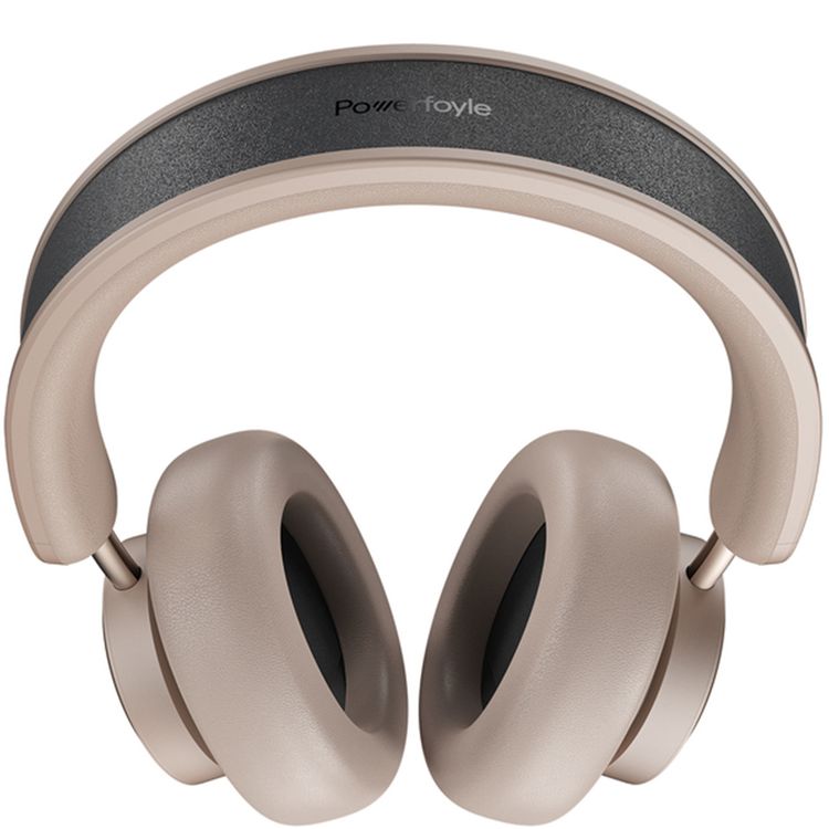 Urbanista Los Angeles Solar-Powered Wireless Headphones with Ambient Sound, Siri and Google Voice Assistant, Compatible with iOS & Android, Virtually Infinite Playtime - Sand Gold