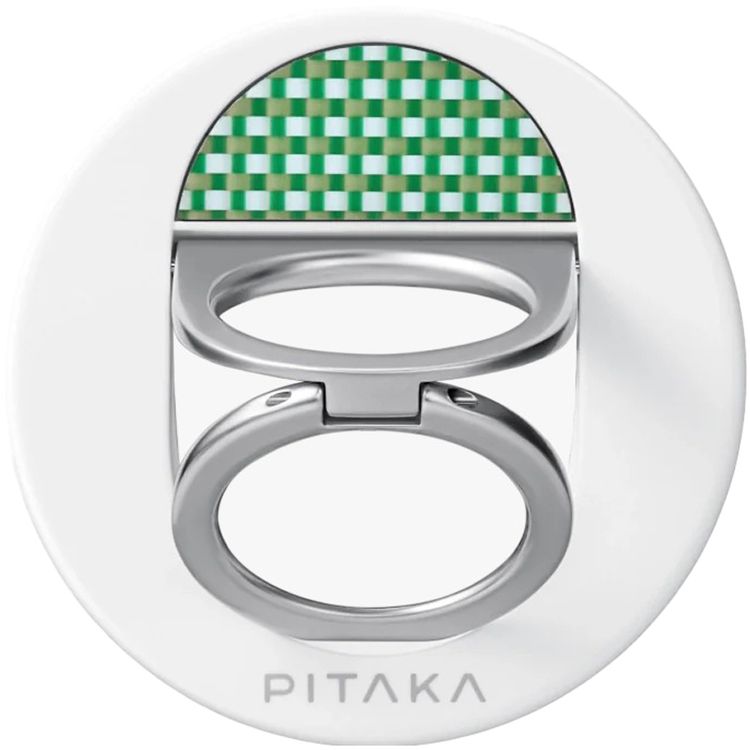 Pitaka MagEZ Grip3, 4.3mm Thickness, Double-Ring Design, Small Details - Forest 
