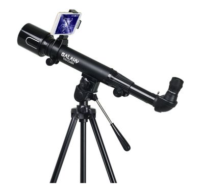 Galaxy Tracker 375 Power 50mm Wide Angle HD Telescope | Eastcolight  - Black
