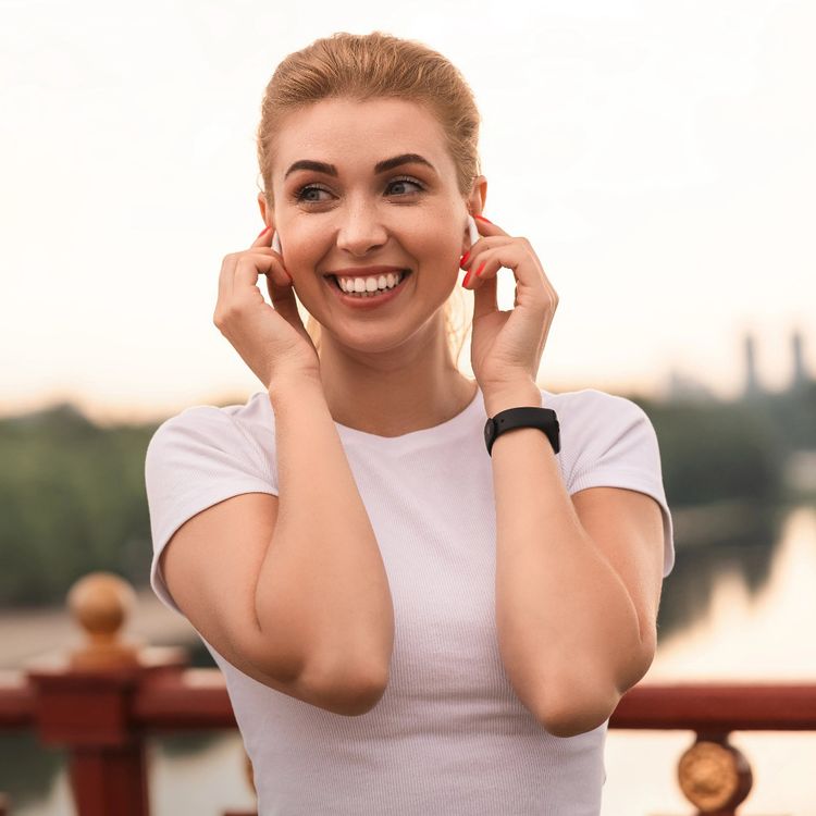 Green Lion 2ND Earbuds Pro2 with Bluetooth Version 5.3, 25m Bluetooth Range, Touch Control, 4 Hours Play Time, Comfortable to Wear, Pop-Up Window, Lanyard & Four Silicone Ear Tips - Titanium