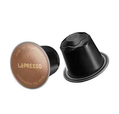 LePresso Aluminum Capsules for Nespresso 100% Arabica  - ...