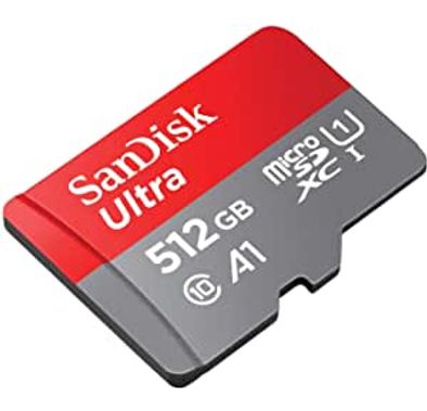 SanDisk 400GB Extreme microSD - SDSQXA1-400G-GN6MN - Gray/Red