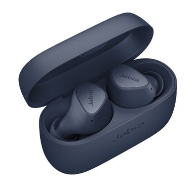 Jabra Elite 3 True Wireless Earbuds ELITE3-NBL Elite 3 offers unique noise isolation whilst providing on demand external noise pickup with HearThrough technology - Navy Blue