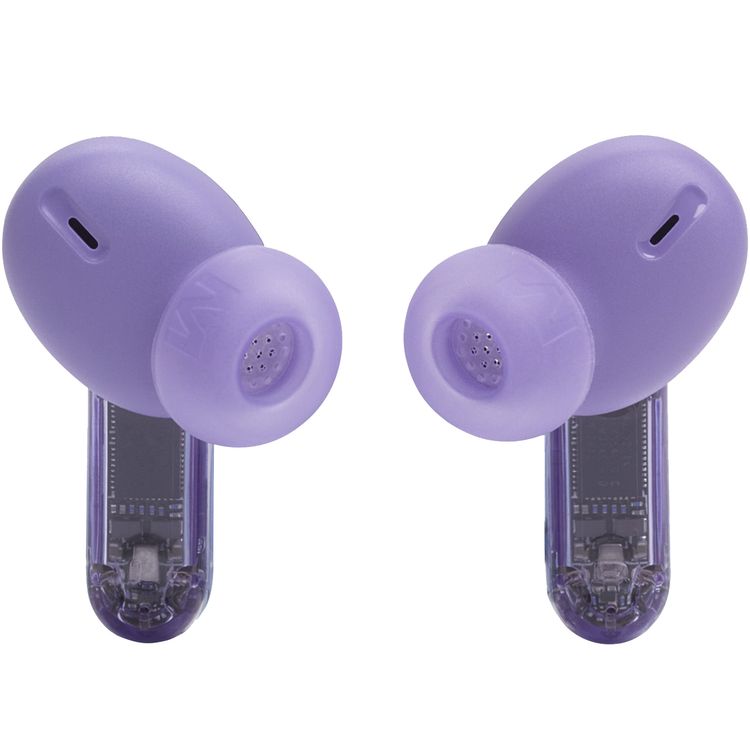 JBL Tune Beam 2 True Wireless Noise Cancelling Earbuds with Multi-Point Connection & Fast Pair Enabled by Google, JBL Headphones App, 48 Hours Battery Life - Ghost Purple