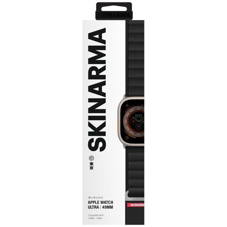 SkinArma Kobu Apple Watch Ultra Strap - Black