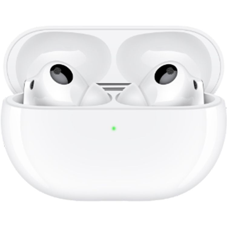 Huawei Freebuds Pro 3 with Active Noise Cancellation, Up to 7 Hours Battery Life, Wired & Wireless Charging, Type-C Charging Port, IP54 Earbuds Water Resistance Level, Cable Included, Built-in Microphone, Touchpad Control, Multipoint Pairing - Ceramic White