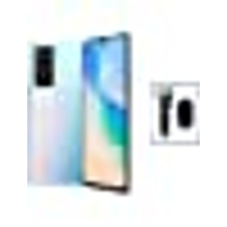 فيفو Y76 بشريحتين كوزميك أورورا 8 جيجا رام 128 جيجا 5 جيجا مع سماعة بلوتوث هدية ، ترايبود - أزرق