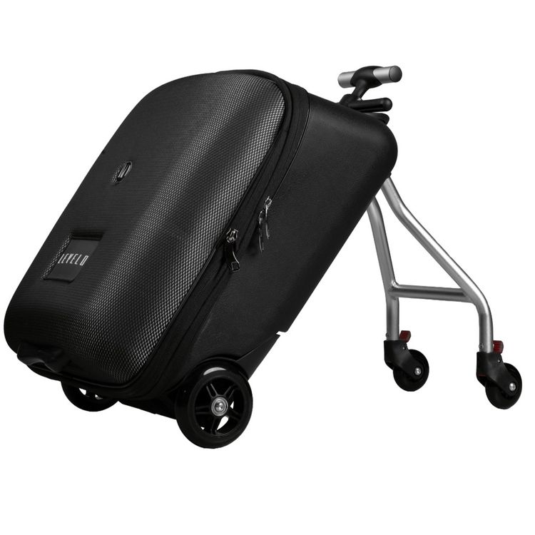 Levelo Horizon 20" Travel Luggage with Child Seat - Black