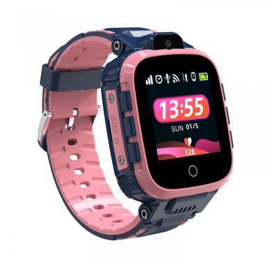 Porodo 4G kids Smart Watch with Video Calling - Pink